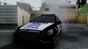 Mercedes-Benz E63 AMG Police Edition для GTA San Andreas миниатюра 1