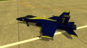 Blue Angels Mod (HQ) для GTA San Andreas миниатюра 2