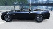 Ford Mustang GT Convertible 2013 для GTA 4 миниатюра 2