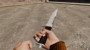 Нож The Alabama Slammer хромированный para GTA 4 miniatura 2