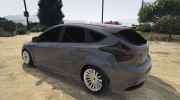 Ford Focus ST (C346) 2013 for GTA 5 miniature 4