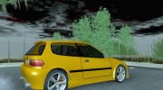 Honda Civic SiR II Tuned для GTA San Andreas миниатюра 2