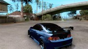 Acura RSX Drift для GTA San Andreas миниатюра 3