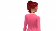 Dramarama Choker для Sims 4 миниатюра 3