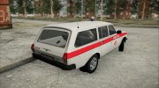 ГАЗ 310221 Волга Медслужба для GTA San Andreas миниатюра 4