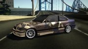 1998 BMW E36 Drift by Hazzard Garage for GTA San Andreas miniature 3