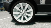 Range Rover Supercharged v1.0 para GTA 4 miniatura 12