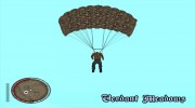 New Black Ops Parachute texture (Parachute/Paracx Only) для GTA San Andreas миниатюра 1