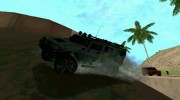 Hummer  H2  Monster для GTA San Andreas миниатюра 10