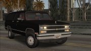 Chevrolet Suburban FBI (1990) for GTA San Andreas miniature 1