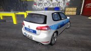 Volkswagen Golf Mk6 GTI Polizei for GTA San Andreas miniature 3