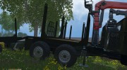 Лесовоз УРАЛ для Farming Simulator 2015 миниатюра 3