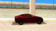 Lexus LFA для GTA San Andreas миниатюра 5