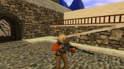Blue m4a1 для Counter Strike 1.6 миниатюра 4
