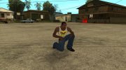 Белая майка Teenage Mutant Ninja Turtles (2003) para GTA San Andreas miniatura 3