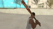 Кровавая бита с гвоздями HD для GTA San Andreas миниатюра 3