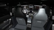 Audi RS6 (C6) Sedan Black Edition para GTA San Andreas miniatura 8
