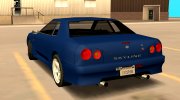Nissan Skyline R34 Elegy Sa Style для GTA San Andreas миниатюра 3