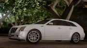 Cadillac CTS Sport Wagon 2010 для GTA San Andreas миниатюра 5