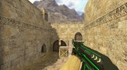 АК-47 Зелёная линия para Counter Strike 1.6 miniatura 2