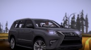 Lexus GX460 2014 для GTA San Andreas миниатюра 4