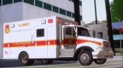 Freightliner M2 Chassis SACFD Ambulance для GTA San Andreas миниатюра 9