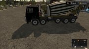 Бетоносмеситель МАЗ для Farming Simulator 2017 миниатюра 4