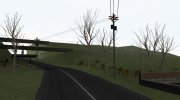 Late Autumn Vegetation для GTA San Andreas миниатюра 2