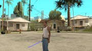 Lightsabre v2 Blue для GTA San Andreas миниатюра 2
