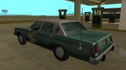 Ford LTD Crown Victoria 1987 New Hampshire State Police for GTA San Andreas miniature 4