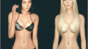 Mia Skin Overlay для Sims 4 миниатюра 3