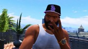 LA New Era Cap for Franklin для GTA 5 миниатюра 1