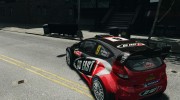 Ford Fiesta RS WRC для GTA 4 миниатюра 3