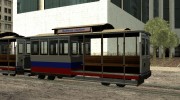 Tram, painted in the colors of the flag v.1.1 by Vexillum  miniature 3