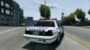Ford Crown Victoria Police Department 2008 Interceptor NYPD для GTA 4 миниатюра 4