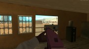 Assault Rifle Pink для GTA San Andreas миниатюра 10