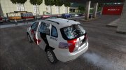 Volkswagen SpaceFox 2014 (SA Style) - PMESP (Полиция) para GTA San Andreas miniatura 11
