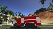 КамАЗ- 65224 Пожарный компании Rosenbauer для GTA San Andreas миниатюра 3