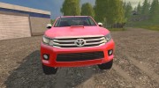 Toyota Hilux 2016 for Farming Simulator 2015 miniature 6