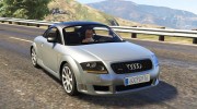 Audi TT Mk1 1.11 для GTA 5 миниатюра 1