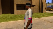 Футболка Россия para GTA San Andreas miniatura 3
