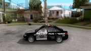 Audi A6 Police para GTA San Andreas miniatura 2