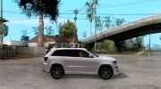 Jeep Grand Cherokee SRT-8 2012 for GTA San Andreas miniature 5