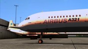 Airbus A321-200 Airbus House Colors для GTA San Andreas миниатюра 18