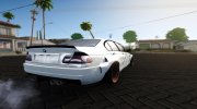 BMW E46 Sedan WideBody для GTA San Andreas миниатюра 2