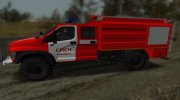 ГАЗ Next 4х4 Пожарный для GTA San Andreas миниатюра 2