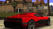 Rimac Concept One para GTA San Andreas miniatura 4