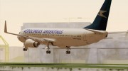 Boeing 737-800 Aerolineas Argentinas for GTA San Andreas miniature 4