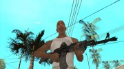 AK47+Holographic sight для GTA San Andreas миниатюра 1