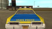 Dodge Monaco 1974 New York State Police para GTA San Andreas miniatura 7